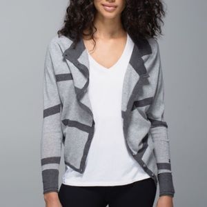 Lululemon athletica after class cardigan